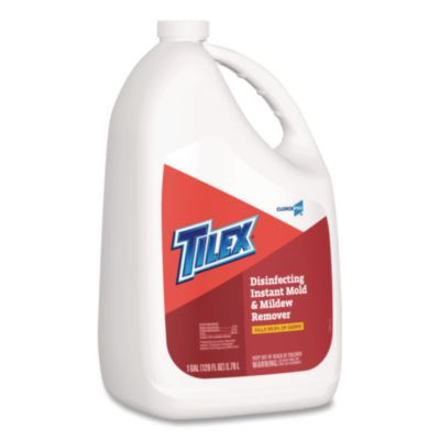 Cloroxpro Disinfecting Instant Mold And Mildew Remover, Unscented, 128 Oz Refill Bottle, 4/Carton