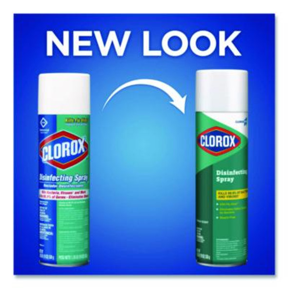 Cloroxpro Disinfecting Spray, Fresh, 19 Oz Aerosol Spray, 12/Carton