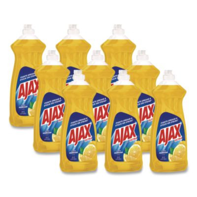 Dish Detergent, Lemon Scent, 28 Oz Bottle, 9/Carton