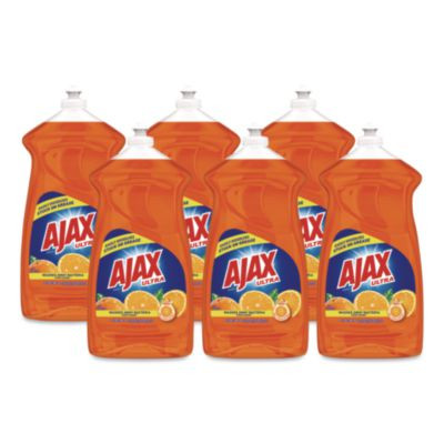 Dish Detergent, Liquid, Orange Scent, 52 Oz, Bottle, 6/Carton