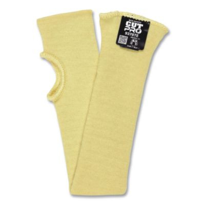 Economy Series Dupont Kevlar Fiber Sleeve, One Size Fits Most, Yellow