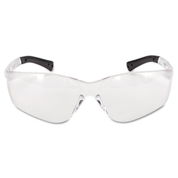 Bearkat Safety Glasses, Frost Frame, Clear Lens, 12/Box