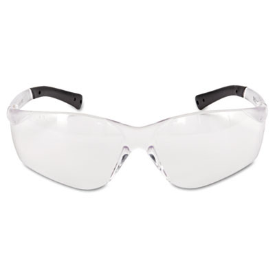 Bearkat Safety Glasses, Frameless, Clear Single Anti-Fog Lens, 12/Box