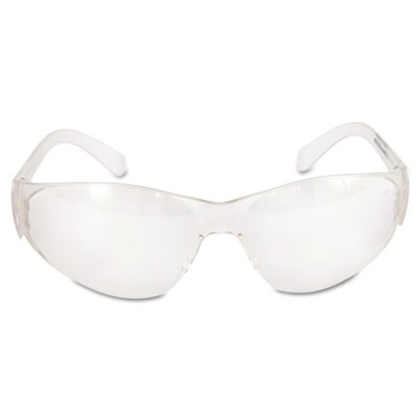 Checklite Safety Glasses, Clear Frame, Clear Lens