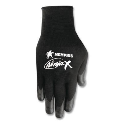 Ninja X Gloves, En388: 412X, Large, Black, Pair