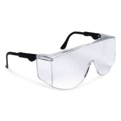 Tacoma Safety Glasses, Extra Large, Frameless Otg, Clear Single Lens