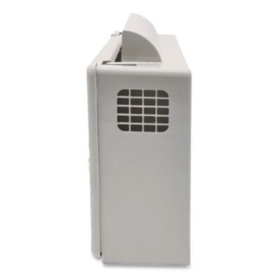 In-Room Locking Wall Mount Sharps Container Cabinet System, 5 Qt, Abs Plastic, Beige