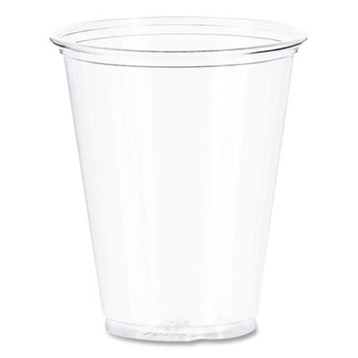 Ultra Clear Pete Cold Cups, 7 Oz, Plastic, Clear, 50/Pack