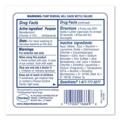 Antibacterial Foaming Hand Wash Refill For Fit Manual Dispenser, Original Scent, 1.2 L, 3/Carton