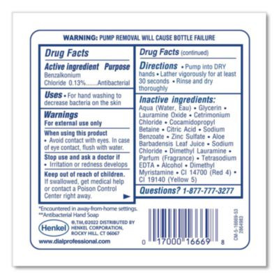 Antibacterial Foaming Hand Wash Refill For Fit Manual Dispenser, Original Scent, 1.2 L