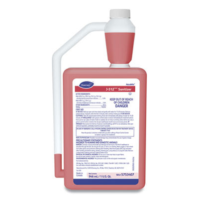 J-512Tm/Mc Santizer, 32 Oz Accumix Bottle, 6/Carton