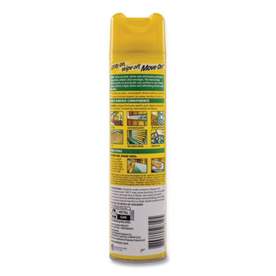 Endust Multi-Surface Dusting And Cleaning Spray, Lemon Zest Scent, 12.5 Oz Aerosol Spray