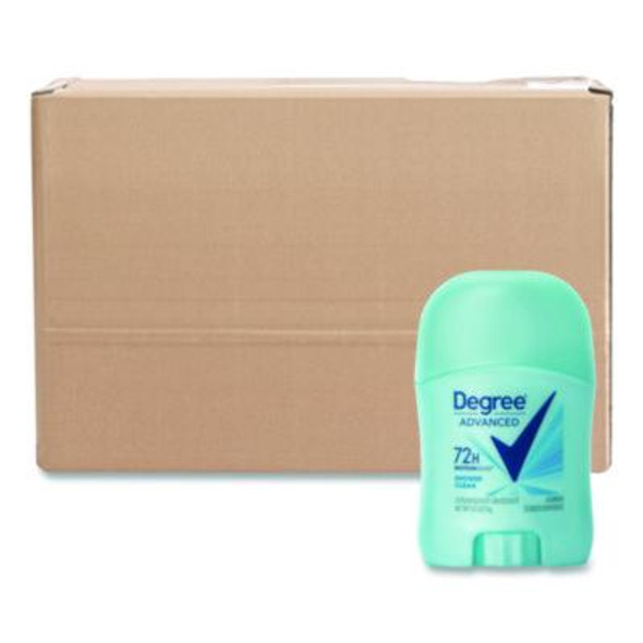 Women Invisible Solid Anti-Perspirant/Deodorant, Shower Clean Scent, 0.5 Oz Stick, 36/Carton