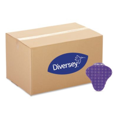 Ekcoscreen Urinal Screens, Berry Scent, Purple, 12/Carton