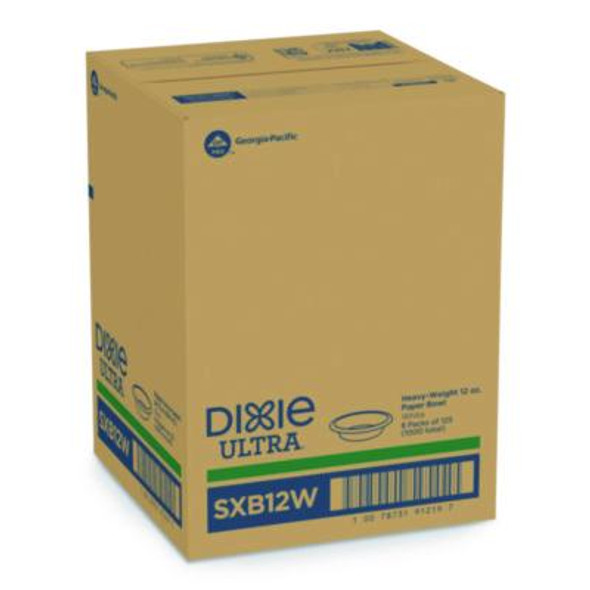 Pathways Heavyweight Paper Bowls, Wisesize, 12 Oz, Green/Burgundy, 125/Pack