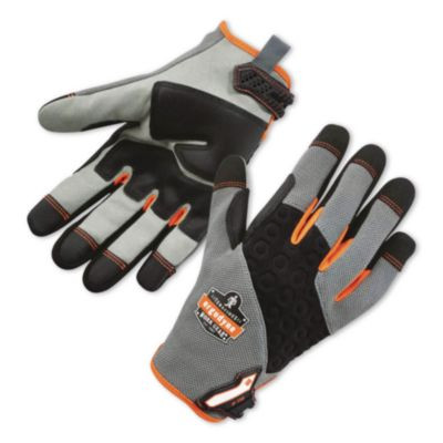 Proflex 710 Heavy-Duty Utility Gloves, Large, Gray, Pair