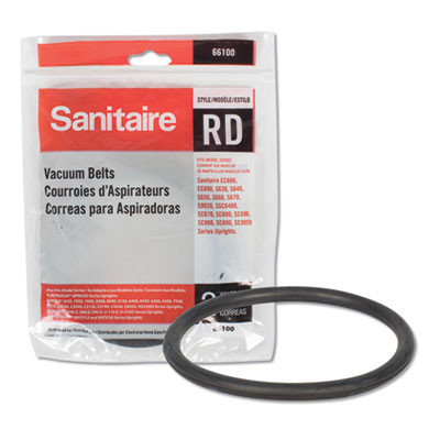 Replacement Belt For Upright Vacuum Cleaner, Rd Style, 2/Pack