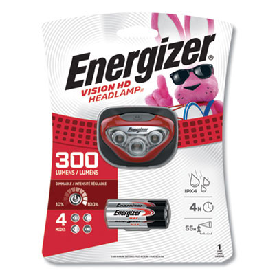 Led Headlight, 3 Aaa Batteries (Included), Red