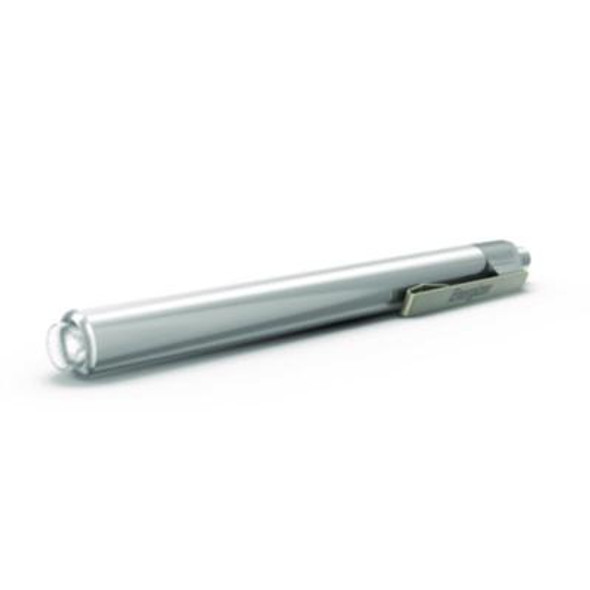 Led Pen Light, 2 Aaa Batteries (Included), Silver/Black