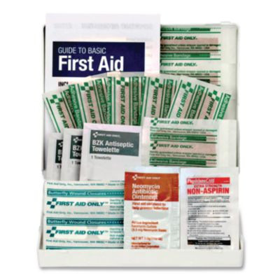 All-Purpose First Aid Kit, 21 Pieces, Plastic Case