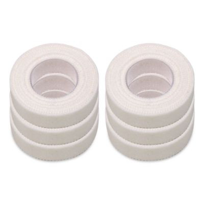 First Aid Adhesive Tape, 0.5" X 10 Yds, 6 Rolls/Box