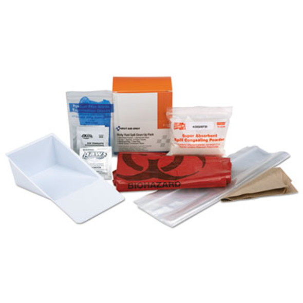 Bbp Spill Cleanup Kit, 3.63 x 2.25 x 4.31