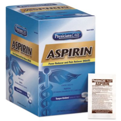Aspirin Tablets, 250/Box