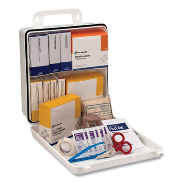 Office First Aid Kit, For Up To 75 People, 312 Pieces, Plastic Case