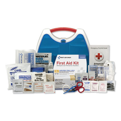 Ansi A+ 2015 Readycare First Aid Kit For Up To 50 People, 238 Pieces, Plastic Case