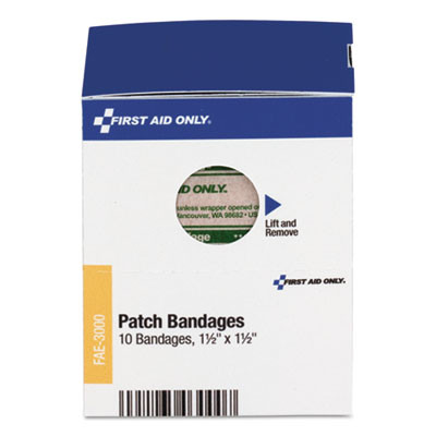 Smartcompliance Patch Bandages, 1.5 X 1.5, 10/Box