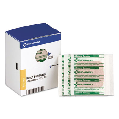 Smartcompliance Patch Bandages, 1.5 X 1.5, 10/Box
