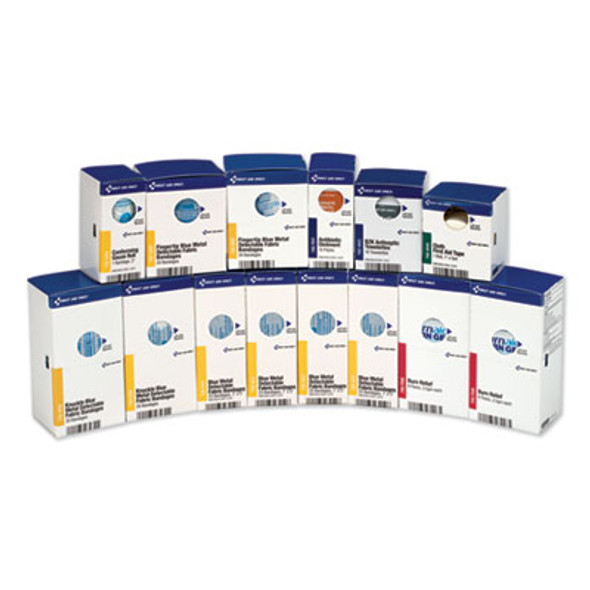 Smartcompliance Restaurant First Aid Cabinet Refill, 214 Pieces