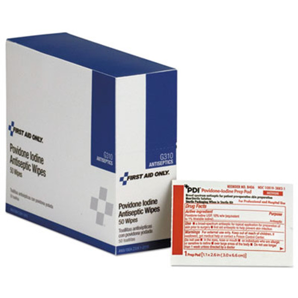 Refill For Smartcompliance General Business Cabinet, Pvp Iodine, 50/Box