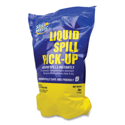 Sorbent, 4 Qt, 3 Lbs Bag