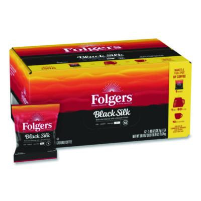 Black Silk Ground Coffee Fraction Pack, 1.4 Oz Packet, 42/Carton