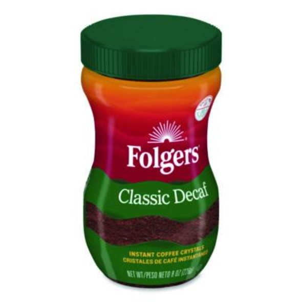 Classic Decaf Instant Coffee, 8 Oz Jar