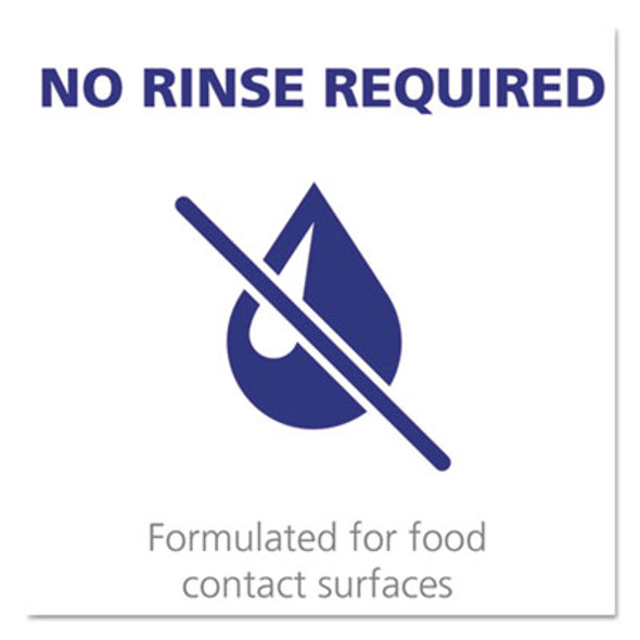 Healthcare Surface Disinfectant, Fragrance Free, 128 Oz Bottle, 4/Carton