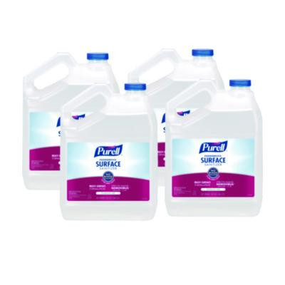 Foodservice Surface Sanitizer, Fragrance-Free, 1 Gal Bottle, 4/Carton