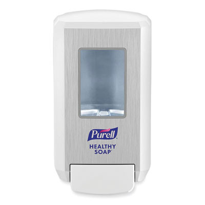 Cs4 Soap Push-Style Dispenser, 1,250 Ml, 4.88 X 8.8 X 11.38, White