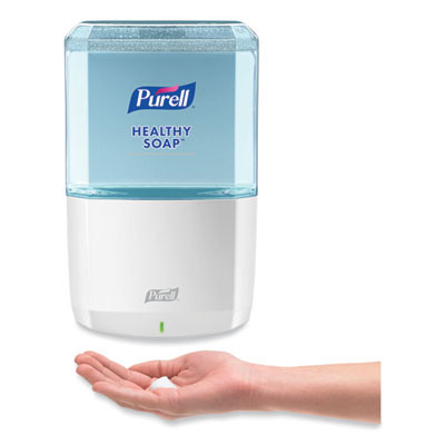 Es6 Soap Touch-Free Dispenser, 1,200 Ml, 5.25 X 8.8 X 12.13, White