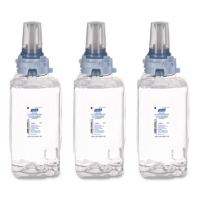 Advanced Hand Sanitizer Foam, For Adx-12 Dispensers, 1,200 Ml Refill, Fragrance-Free, 3/Carton