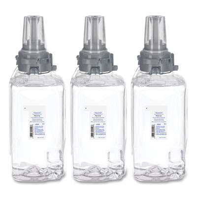 Clear And Mild Foam Hand Wash Refill, Unscented, 1,250 Ml, 3/Carton