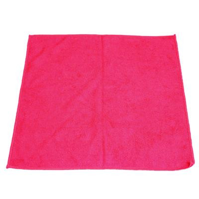 Lightweight Microfiber Cloths, 16 X 16, Red, 240/Carton