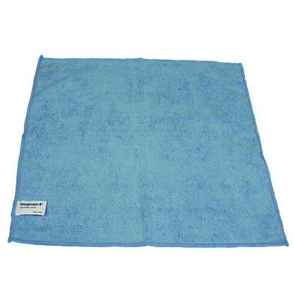Lightweight Microfiber Cloths, 16 X 16, Blue, 240/Carton