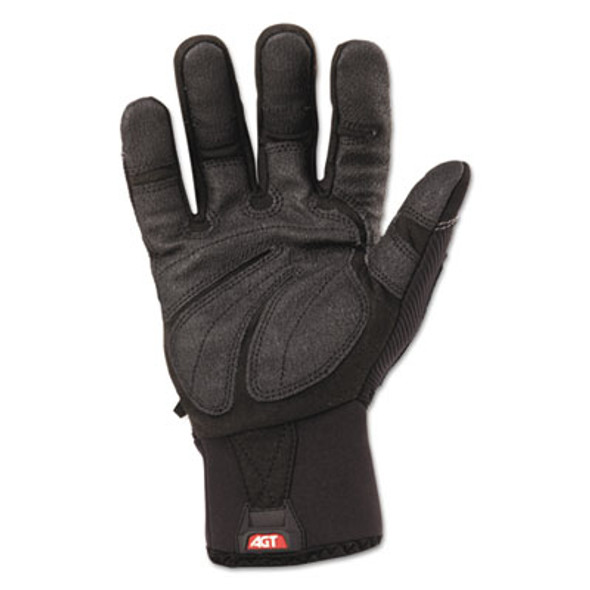 Cold Condition Gloves, En388: 3222, 11.5" Long, X-Large, Black, Pair