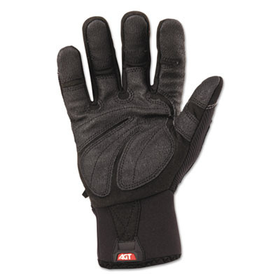 Cold Condition Gloves, En388: 3222, 11.5" Long, X-Large, Black, Pair