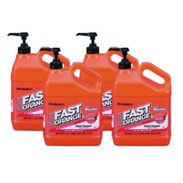 Pumice Hand Cleaner, Citrus Scent, 1 Gal Dispenser, 4/Carton