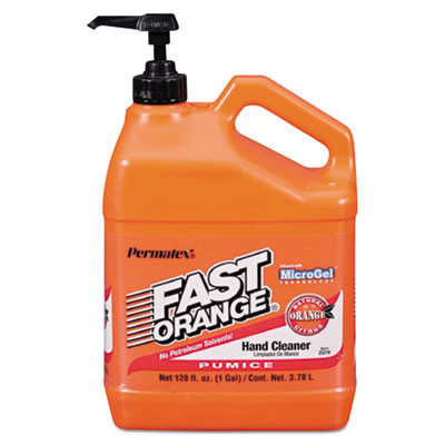 Pumice Hand Cleaner, Citrus Scent, 1 Gal Dispenser, 4/Carton