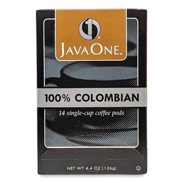 Coffee Pods, Colombian Supremo, Single Cup, 14/Box