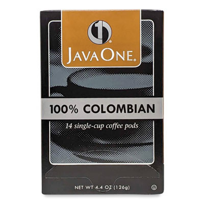 Coffee Pods, Colombian Supremo, Single Cup, 14/Box